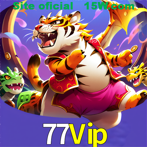 Imagem promocional da 77Vip mostrando a plataforma e suas vantagens